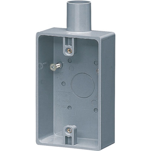 未来 露出スイッチボックス(グレー)