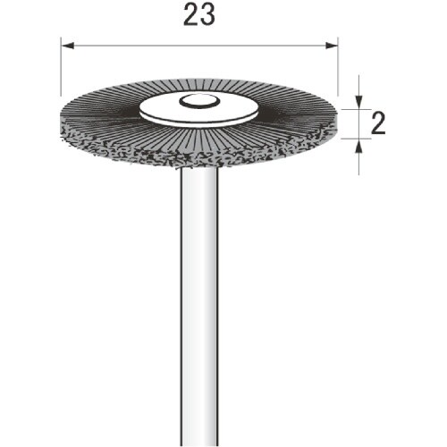 アルゴファイル 研磨砥粒ブラシ