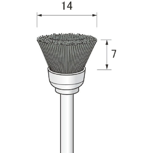 アルゴファイル 耐熱ブラシ(アラミド)