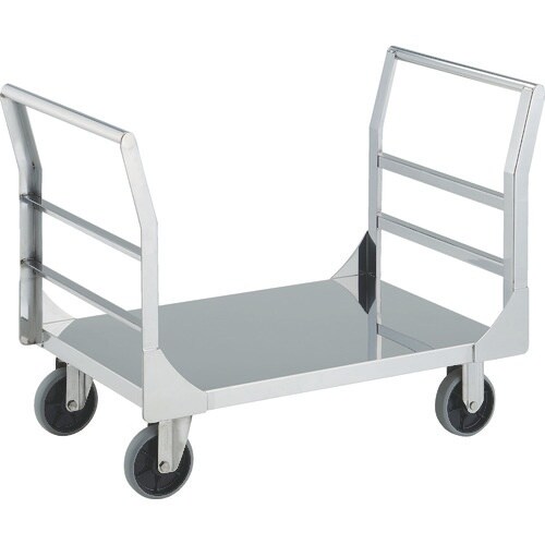 TRUSCO オールステンレス製運搬車 オールステ