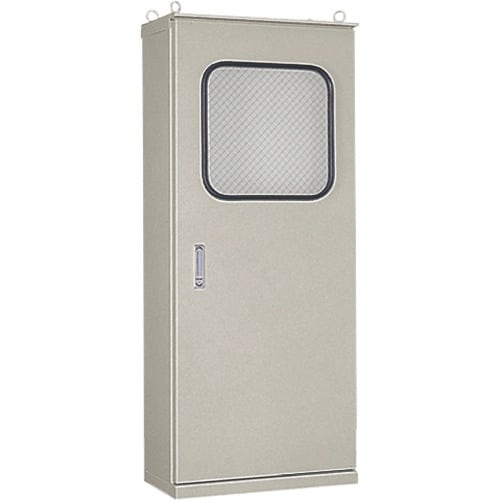 Nito ステンレス屋外用窓付自立キャビネット S