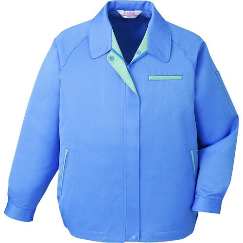 自重堂 ブルゾン ソフトブルー LL