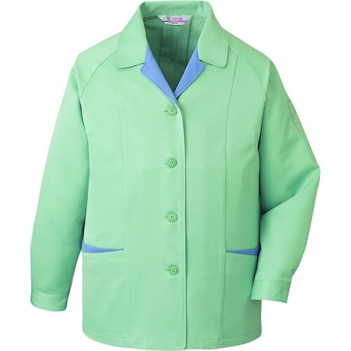 自重堂 スモック スプレーグリーン 4L