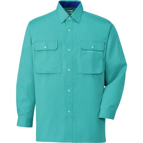 自重堂 Jichodo シャツ ミストブルー 5L