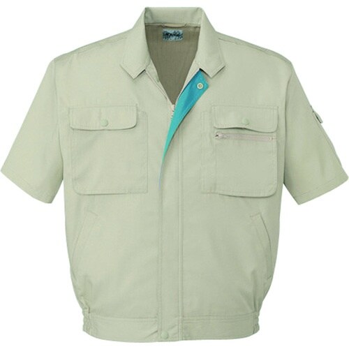 自重堂 ブルゾンライト ベ−ジユ 4L