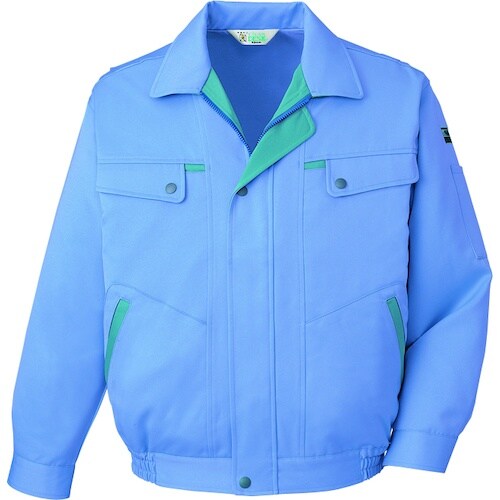 自重堂 ブルゾン ソフトブルー LL