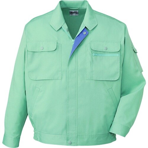 自重堂 ブルゾンア−ス グリ−ン 5L