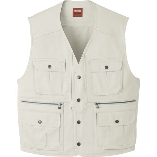 自重堂 ベストアイボリ− LL