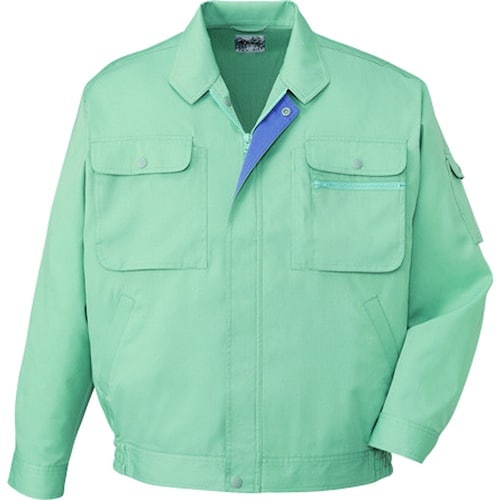 自重堂 ブルゾンア−ス グリ−ン 4L