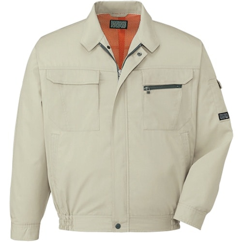 自重堂 ブルゾンライト ベ−ジユ LL