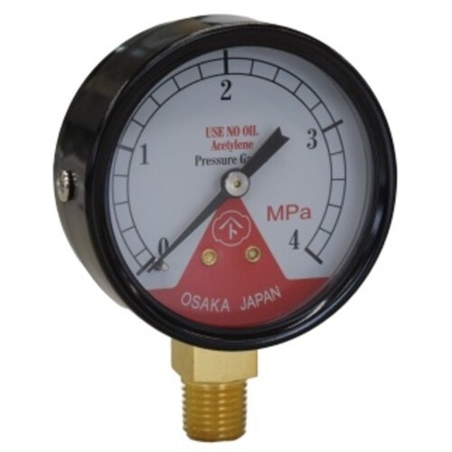 YAMATO 溶断用圧力計 GB−2−4MPa