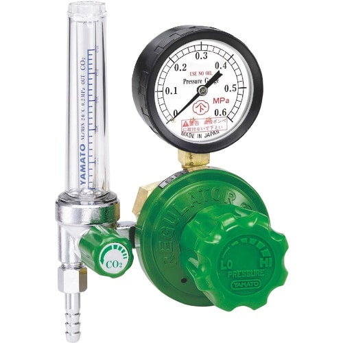 YAMATO 配管用調整器 流量計付 SSM−FS