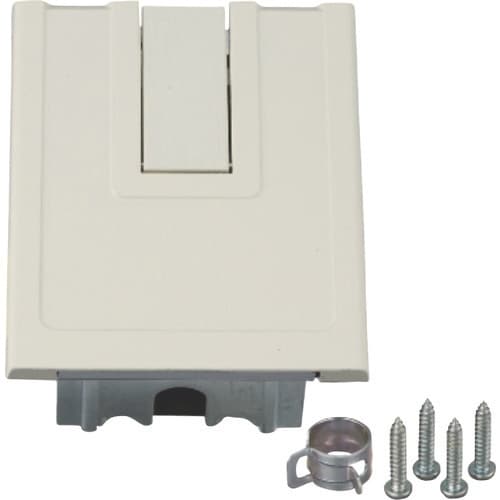 オンダ製作所 灯油コック壁ボックス(パールホワイト