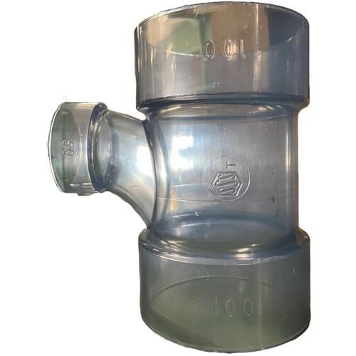 エスロン 透明DV継手 90度大曲りY(LT)10