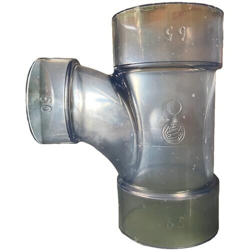 エスロン 透明DV継手 90度大曲りY(LT)65