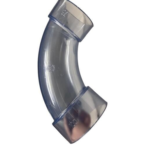 エスロン 透明DV継手 90度大曲りエルボ(LL)