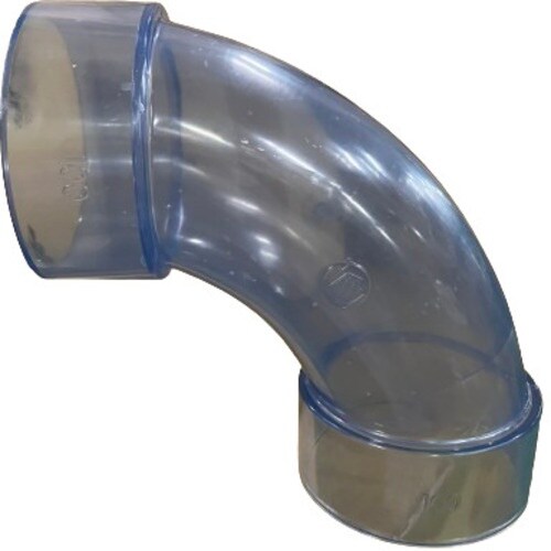 エスロン 透明DV継手 90度大曲りエルボ(LL)
