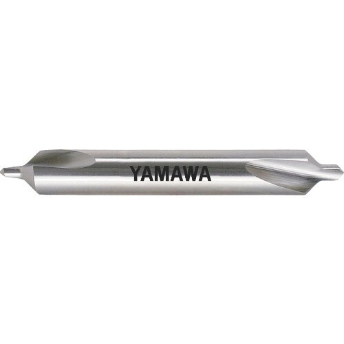 ヤマワ 弱ねじれ溝A形90° センタ穴ドリル CD