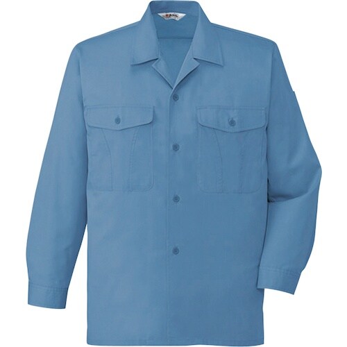 自重堂 Jichodo シャツ ブルー 4L