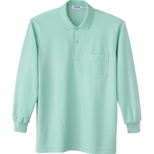 自重堂 長袖シャツ ミントグリーン S