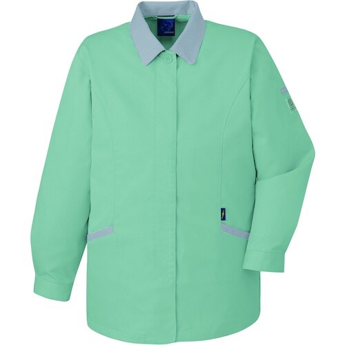 自重堂 スモックスモ−ク グリ−ン L