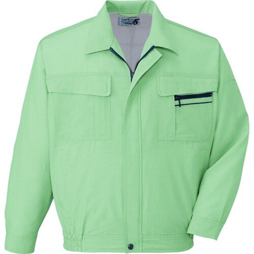 自重堂 ブルゾンスプレ− グリ−ン LL