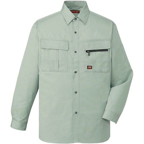 自重堂 Jichodo シャツ アースグリーン M