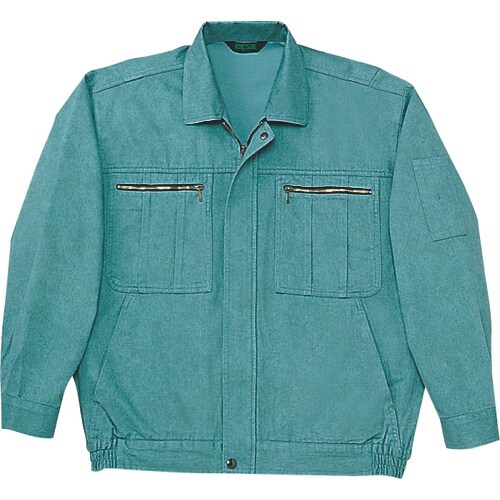 自重堂 ブルゾン グリーン LL