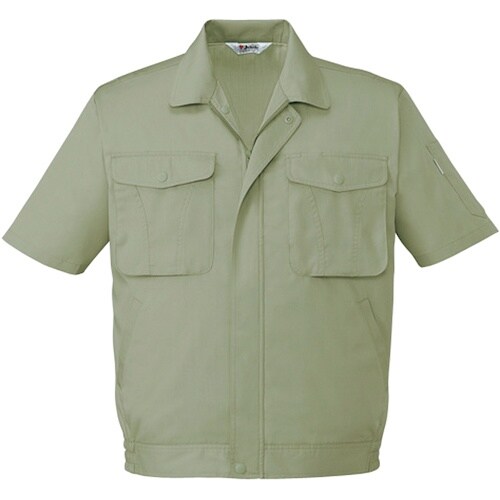 自重堂 ブルゾンア−ス グリ−ン 4L