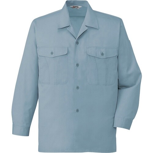 自重堂 Jichodo シャツ スカイグレー 4L