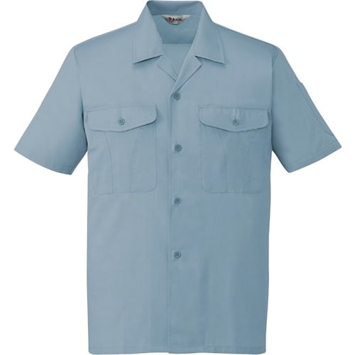 自重堂 シャツ スカイグレー 4L