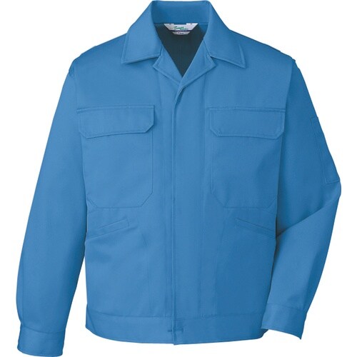 自重堂 ブルゾン ライトブルー LL