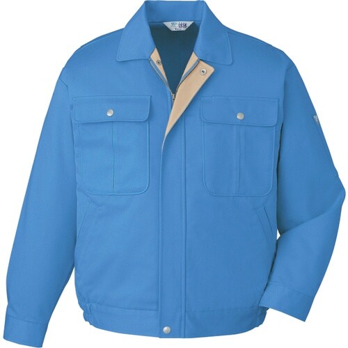 自重堂 ブルゾン ライトブルー LL