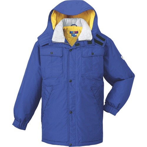 自重堂 コート(フード付)パ−プル L