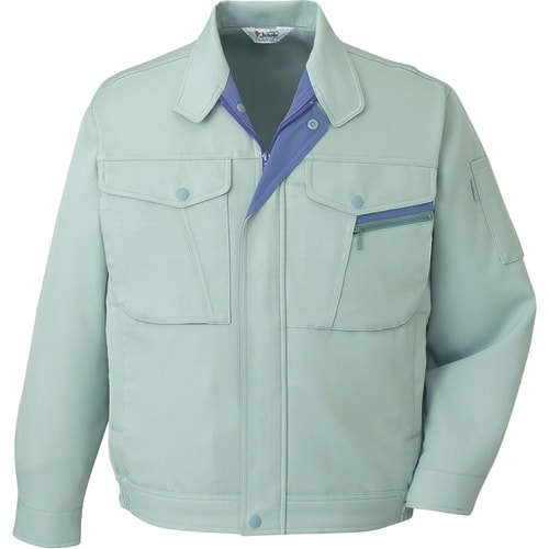 自重堂 ブルゾン スプレーグリーン LL