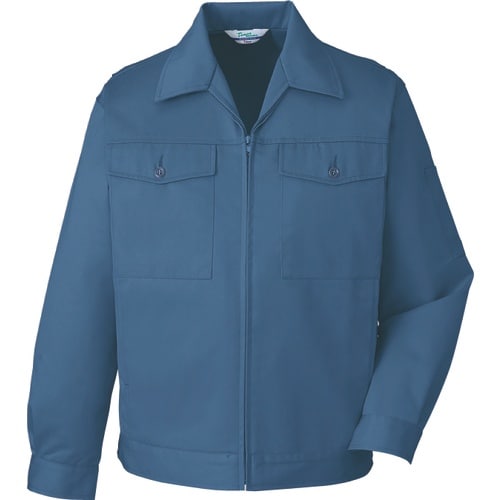 自重堂 ブルゾン ブルー LL