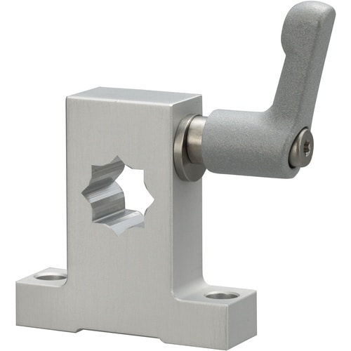 IWATA クサビ取付ベースTレバー付(角シャフト