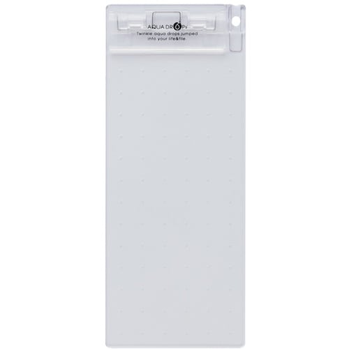 LIHIT 超薄型クリップボード クリスタル