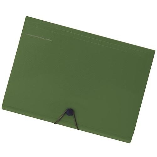 LIHIT キャリングドキュメント オリーブ A4