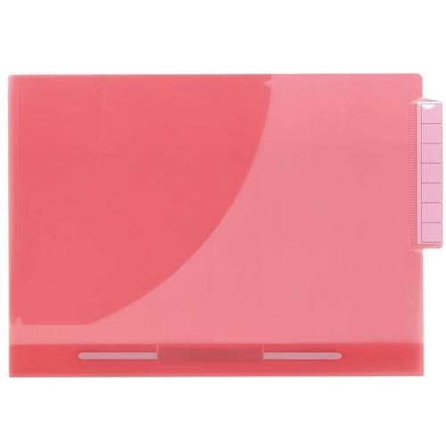 LIHIT カラーカルテフォルダー ファスナー付