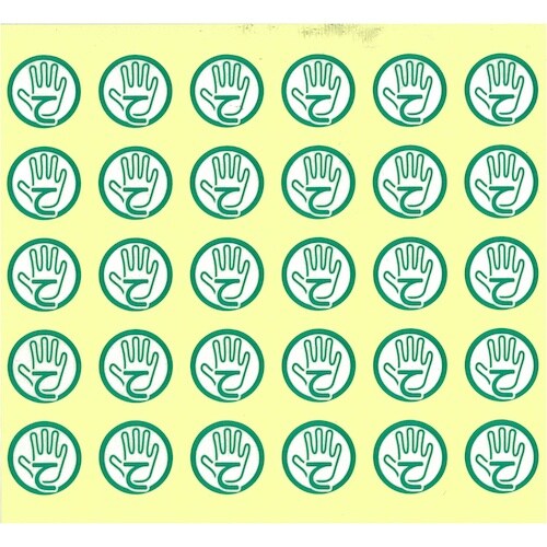 LIHIT 軟膏ケースラベル (150片) て