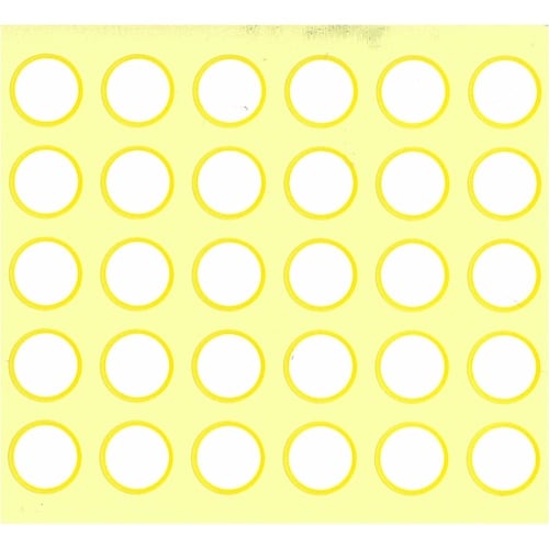 LIHIT 軟膏ケースラベル (150片) 無地