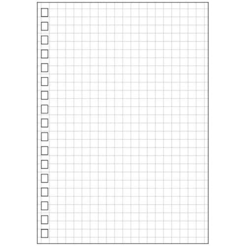 LIHIT ツイストノート<専用リーフ・5mm方眼