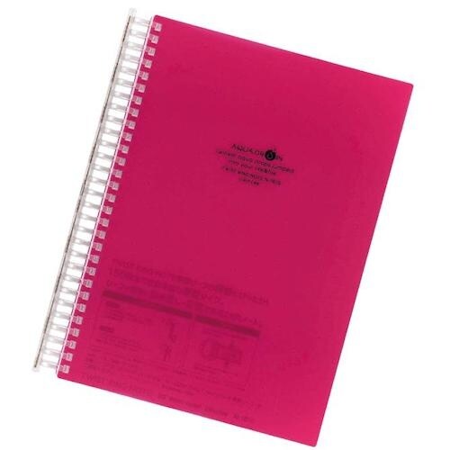 LIHIT ツイストノート<超厚型> 赤 セミB5