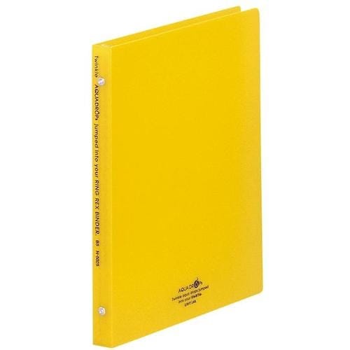 LIHIT リングレックス バインダー 黄 B5