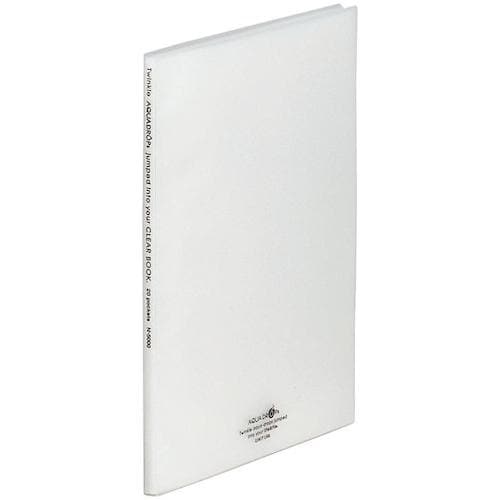 LIHIT クリヤーブック 20P 乳白 A4