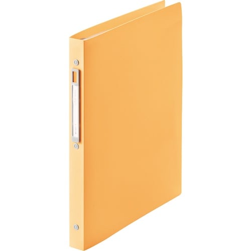 LIHIT クリヤーブック交換式 10P オレンジ