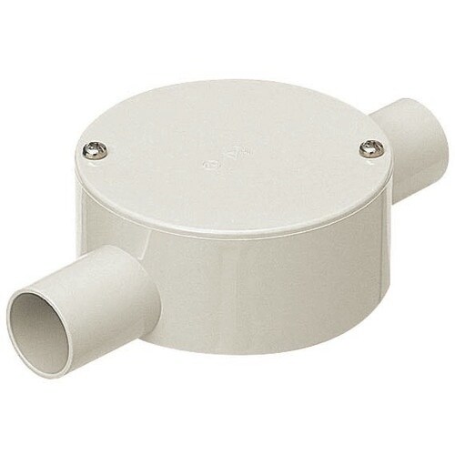 未来 露出用丸形ボックス(平蓋) PVM16−2S