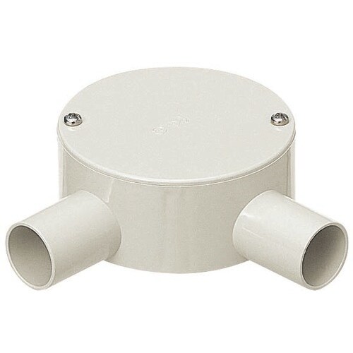 未来 露出用丸形ボックス(平蓋) PVM36−2L