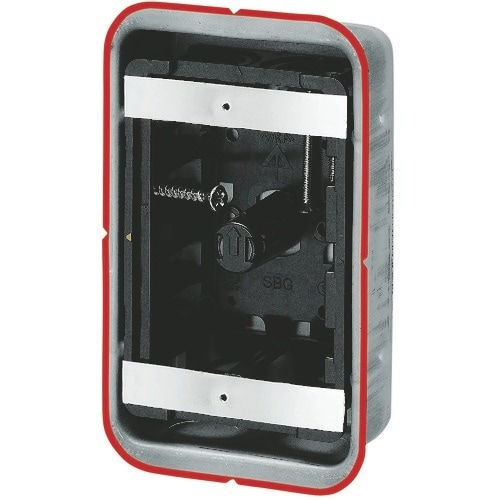 未来 鋼製カバー付スライドボックス SBG−1F